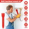 Faucet and Sink Wrench Multifunctional Faucet and Sink Installer Tool Ergonomic Plumbing Installation and Removal Wrench Kitchen