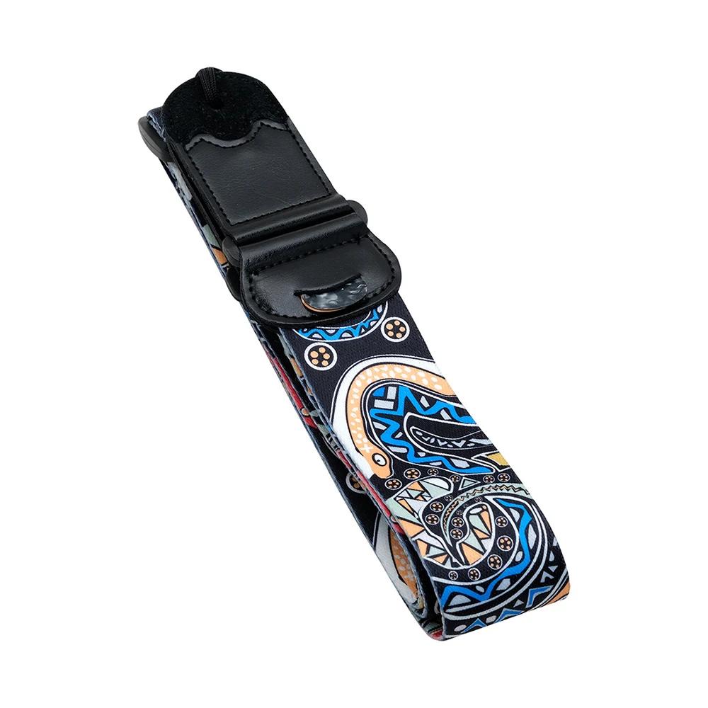 IRIN Guitar Strap Embroidered Guitarra Strap National Style Shoulder Strap Electric Acoustic Guitar Straps Guitar Accessories