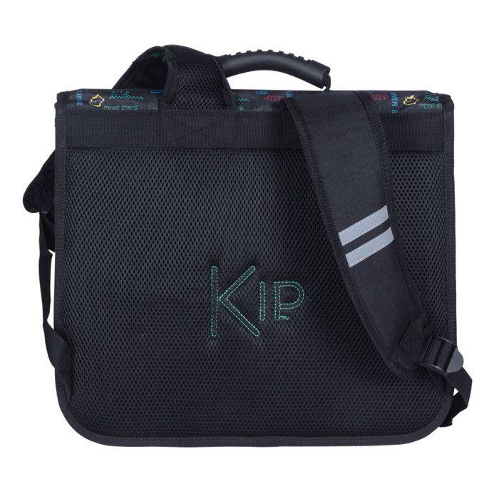 Cartable - KIP - NEXT LEVEL - 38 cm - 2 compartiments - Noir