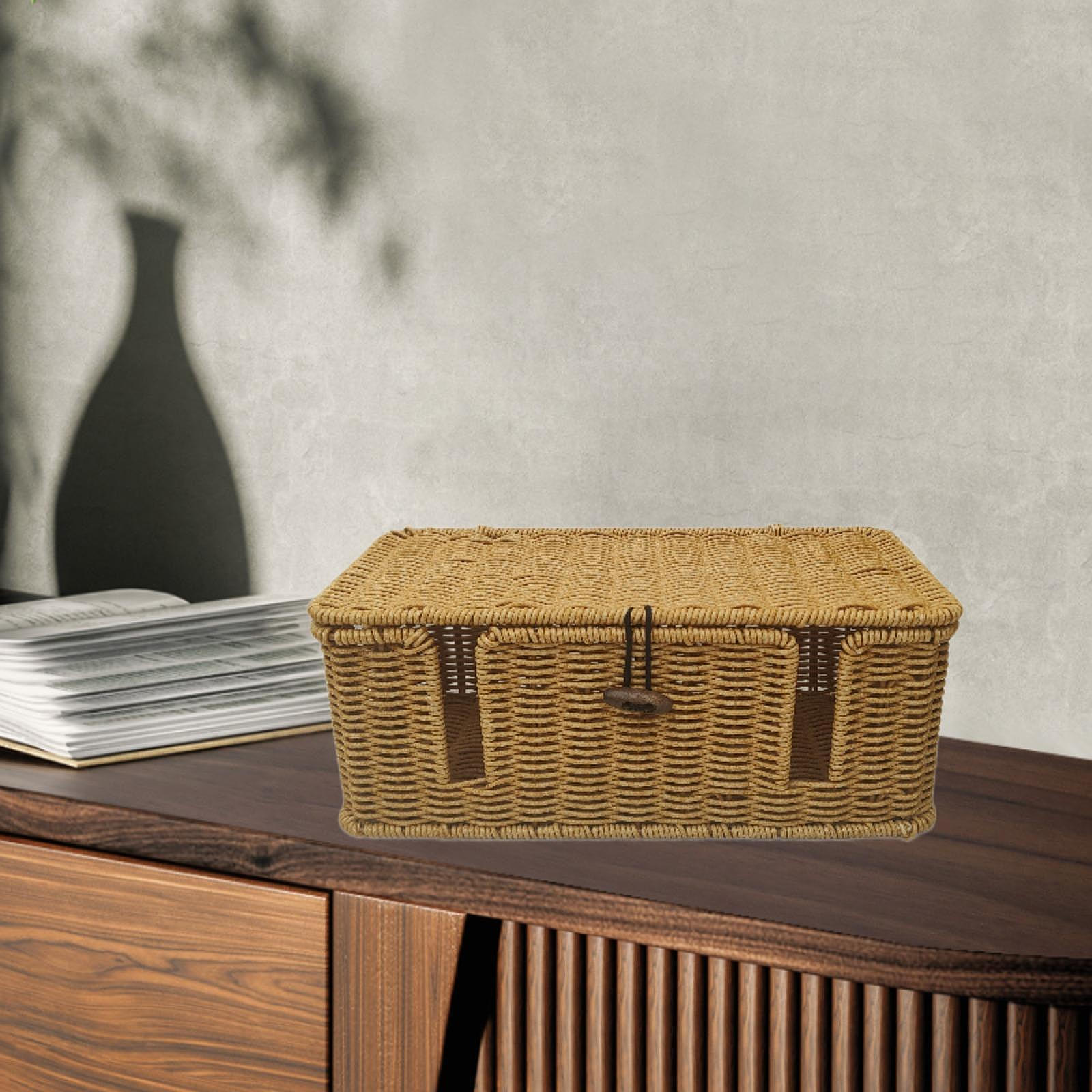 

Коробка для хранения кабелей, защитный держатель для декора, органайзер для офисного стола 13cm Height