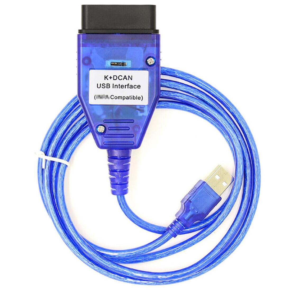

Autogeek BMW K+DCAN OBD2 Cable Switch FTDI FT232RL Tool for INPA EDIABAS NCS Expert ISTA