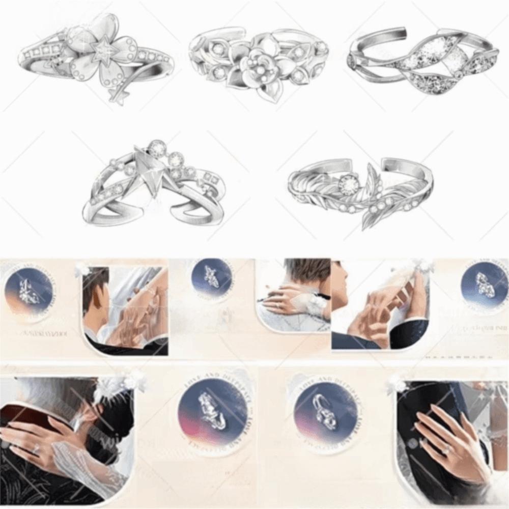 Love And Deepspace Ring Adjustable Rings Xavier Zayne Rafayel Sylus Caleb Eternal Love Cosplay Ring Anniversary Cos Prop