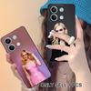 Elle Fanning Matte TPU Mobile Phone Case for Xiaomi Redmi 15 14 13 12 A5 3 2 1 C Plus 4G 5G Colorful Printing Cover