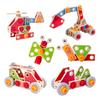 Wooden DIY Kids' Nut Assembly Tool Set - Educational Puzzle Toy for Ages 3-5