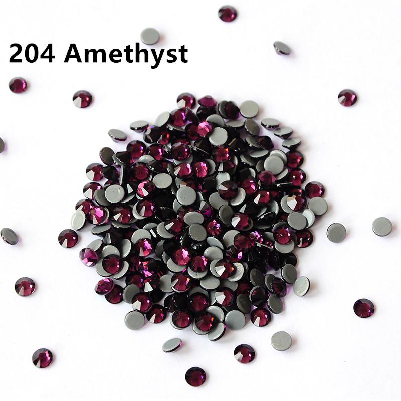 China Bulk Hot-fix Flat Back Rhinestones Bulk Crystal Glass Hotfix Rhinestones for Clothing Garment
