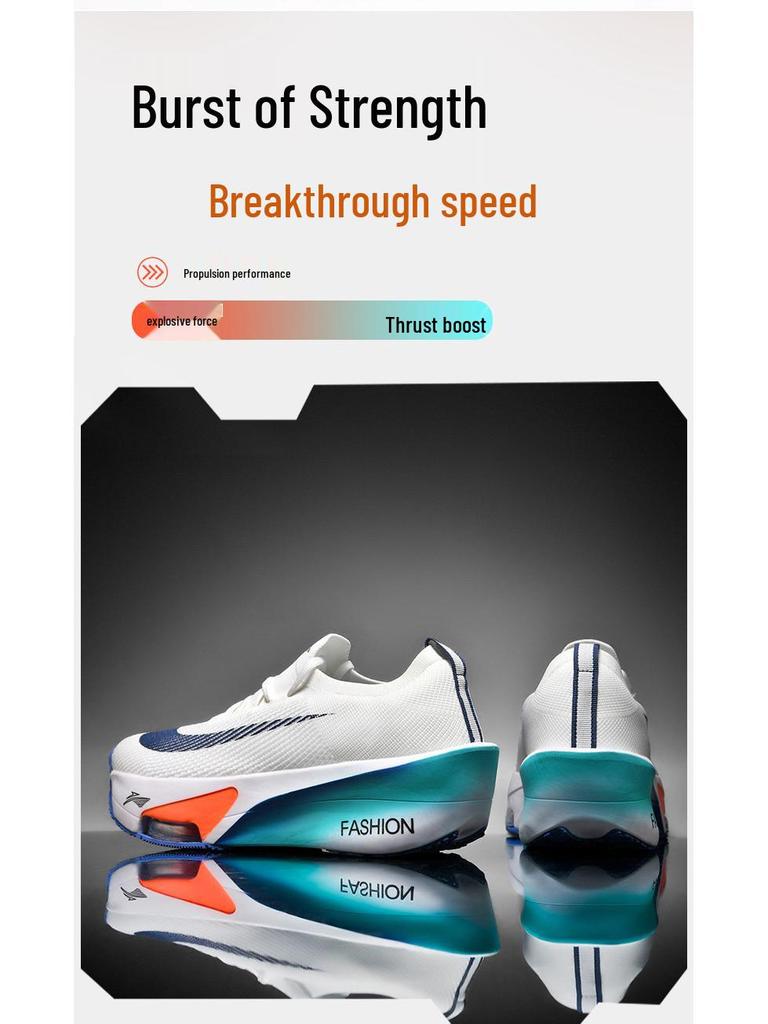 Alpha Pegasus 3rd Gen Carbon Plate Marathon Racing Shoes with Shock Absorption and Air Cushioning.