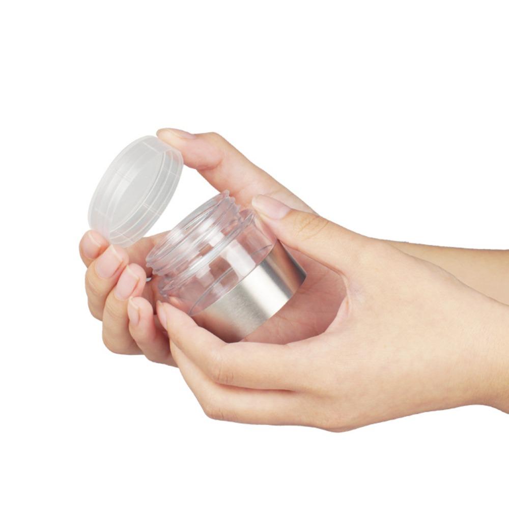 Manual Multi-layer Pepper Grinder Stackable Spice Jars Portable Seasoning Container  Camping