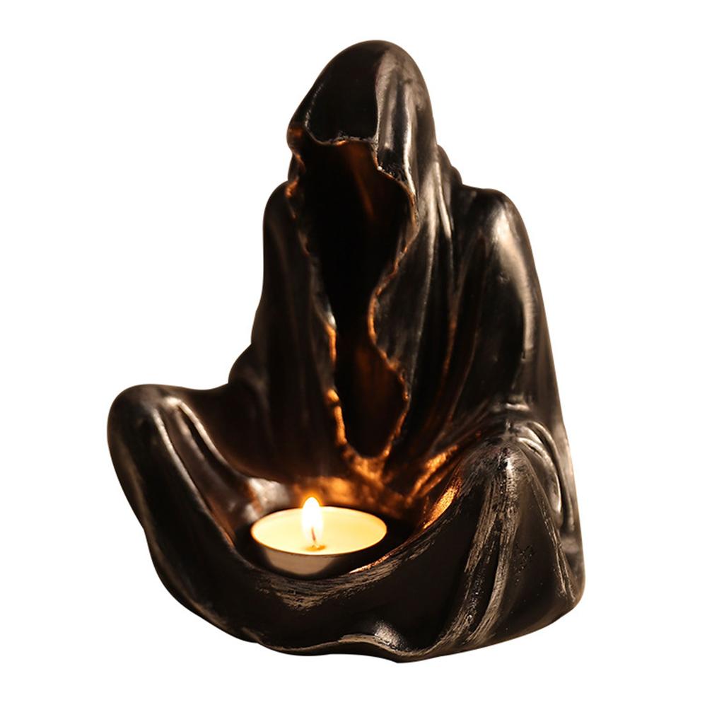 Sošky Smrťáků Dekorace Sváteční Gotický Tematický Dekorativní Držák na Čaj Festivalová Sezónní Dekorace