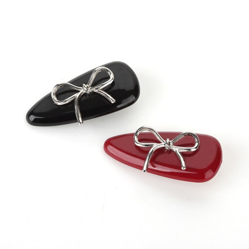 Charmy Charming Ribbon Hair Pin (2colors)