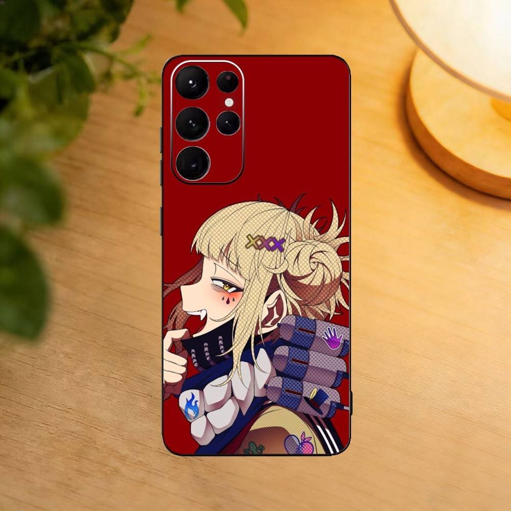 

H-Himiko T-Toga Phone Case For Samsung S25,S24,S21,S22,S23,S30,Ultra,S20,Plus,Fe,Lite Black Shell Samsung S235G