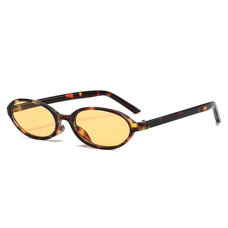 JYL TS Halara korean small oval sunglasses, ladies old money shades, UV protection eyewear