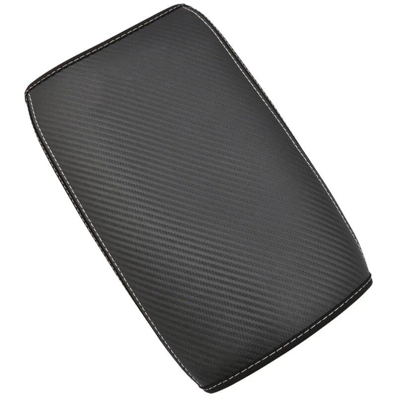 Para Honda CRV CR-V 2017- Cubierta de Cuero para la Tapa de la Consola Central Reposabrazos Interior del Coche Decoración Accesorios