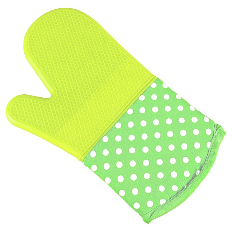 MDNG Silicone & Cotton Heat-Resistant Oven Mitt