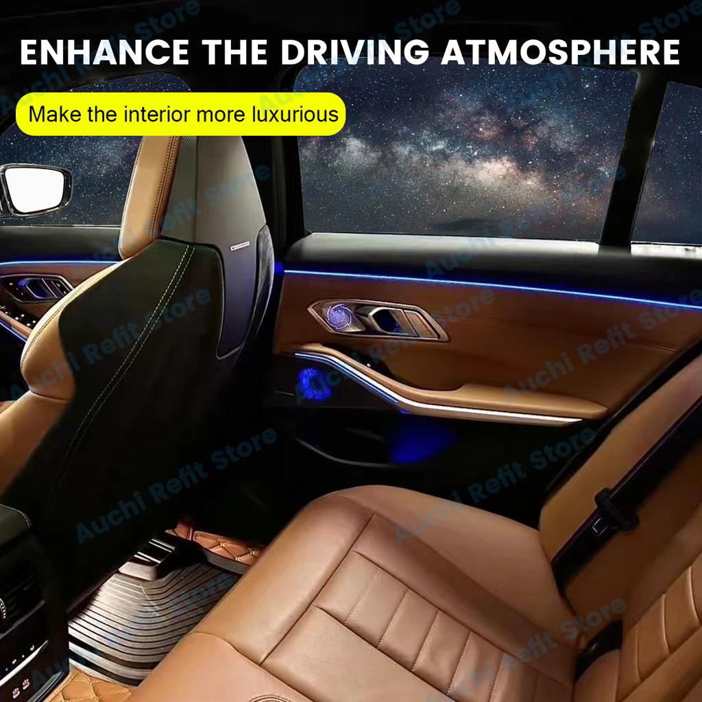 11 Farben Auto LED Tür Umgebungslichter für BMW G20 G21 G22 G26 G80 G82 M3 M4 Neue 2/3/4 Serie Auto Innen dekorative Lampe Refit