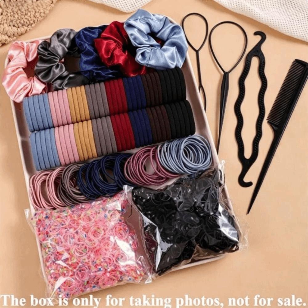 Seamless Hair Ties High Elastic Scrunchies New Ponytail Holders Girls Hair Styling
