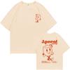 Funny Aperol Spritz Cocktail Graphic Tshirt Men Women Cute Vintage Cartoon Oversized T-shirts Men's Casual 100% Cotton Tee Shirt