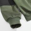 Men's ,color Casual And Trendy Lapel Color,blocked High,weight Loose Long,sleeved Top