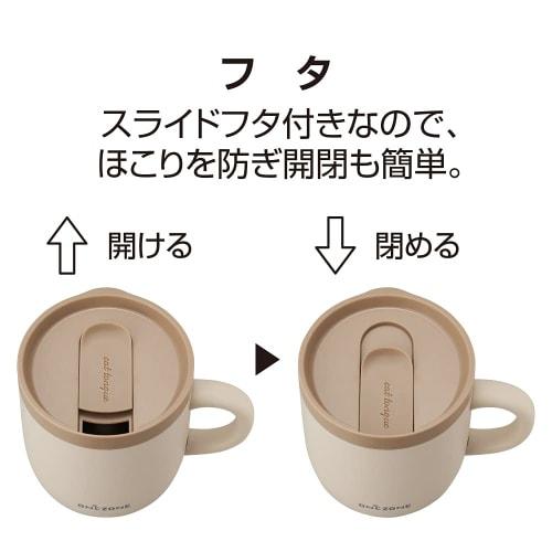 Doshisha Nekojita Senka Mug [Recommended for Nekojita] 260ml Black ONZONE