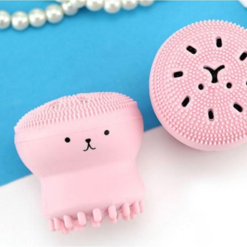 Dangu Market Face Brush Pore Cleansing Foam Facial Wash Silicone Brush Skincare Exfoliation Pore Removal, 1 pcs