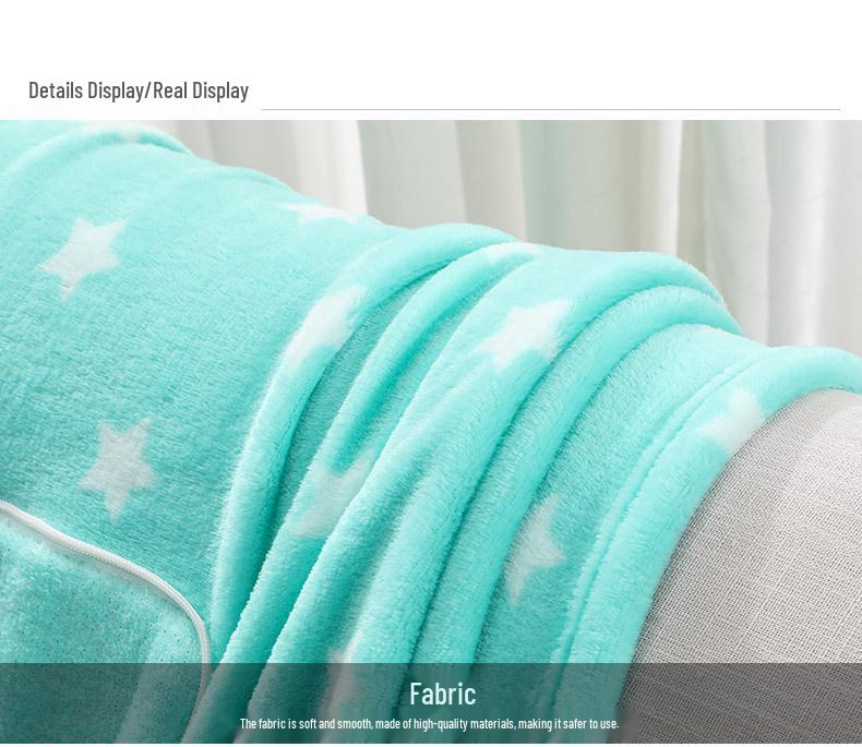 Customized Cartoon Pillow-Blanket: Portable for Car, Crib, or Dormitory Use