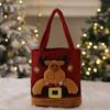 Elk Gift Plush Bag Santa Candy Bags Lovely Christmas Present Bags  Ornament