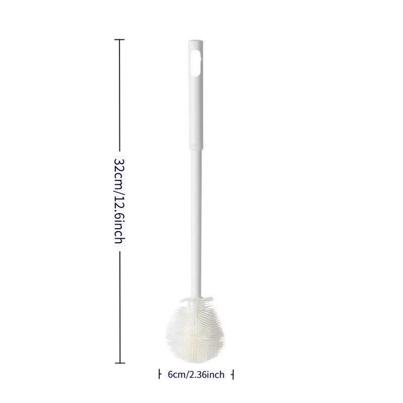 1pc Long-Handle Cup Brush - Flexible Deep Cleaning Brush, Suitable for Water Bottles, Scratch-Resistant Cleaning Brush