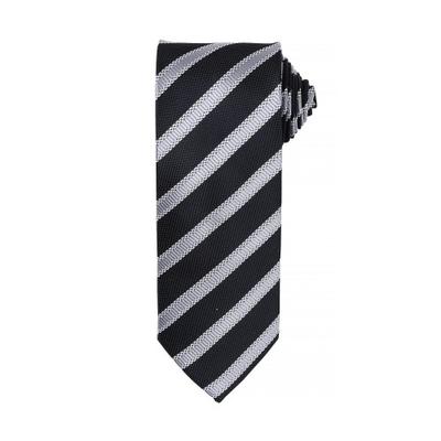Pánská formální obchodní kravata Waffle Stripe