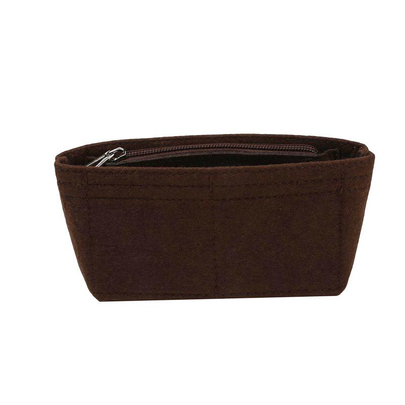 1PC Felt Insert Bag Organizer Makeup Organizers Liner Perfect For Brand Women's Handbags For And Cosmetic Bags