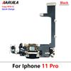 Fast Charger USB Dock Charging Dock Port Board With Mic Microphone Flex Cable For Iphone 11 Pro Max 11pro
