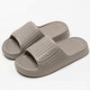 Fashion Thick Bottom Cloud Slippers Women Summer Comfort Soft Sole Platform Slides Woman 2025 Light Indoor Non-Slip Couple Slippers