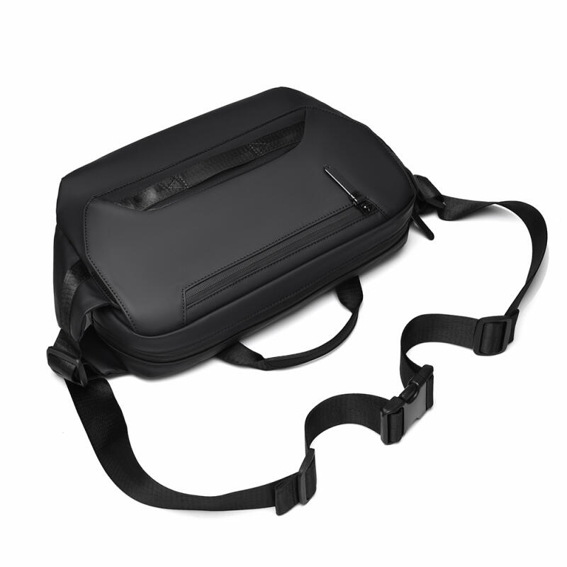 Unifarbene Umhängetasche Herren Multifunktionale Schultertasche Brusttasche