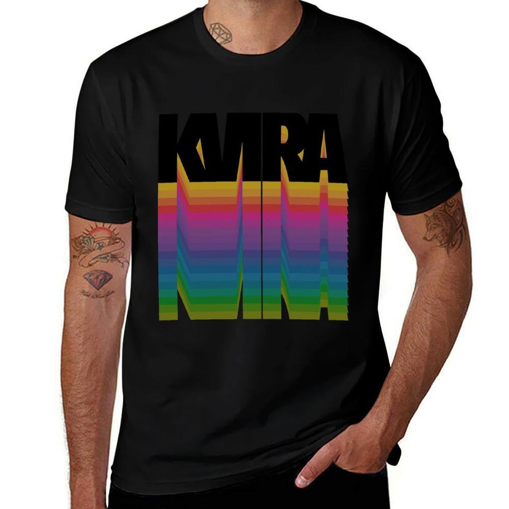 Kvira Queer In Esperanto Tshirt Vintage Print Crew Neck Tee