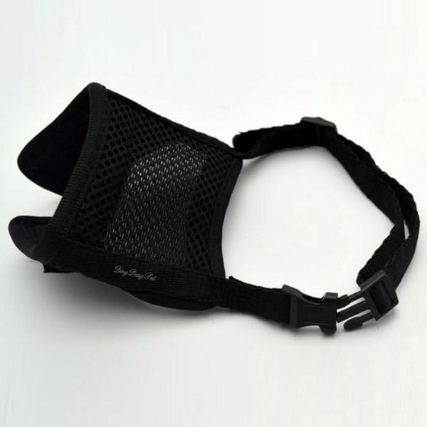 Dingdongpet dog mesh soft muzzle M, black, 1 piece