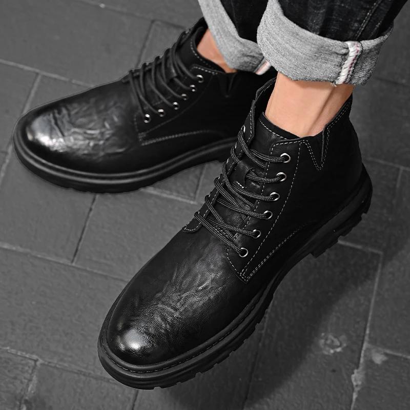 Ботинки в стиле ретро для работы — фото 5