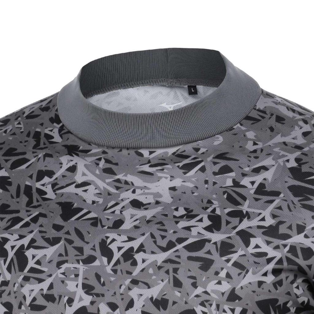 Mizuno Bionext Golf Ribbed Mock Fleece Dynamotion E2MJB503 Innerwear, Men's Black, Neck, Lining, All-Over Print, Warm, Fit,