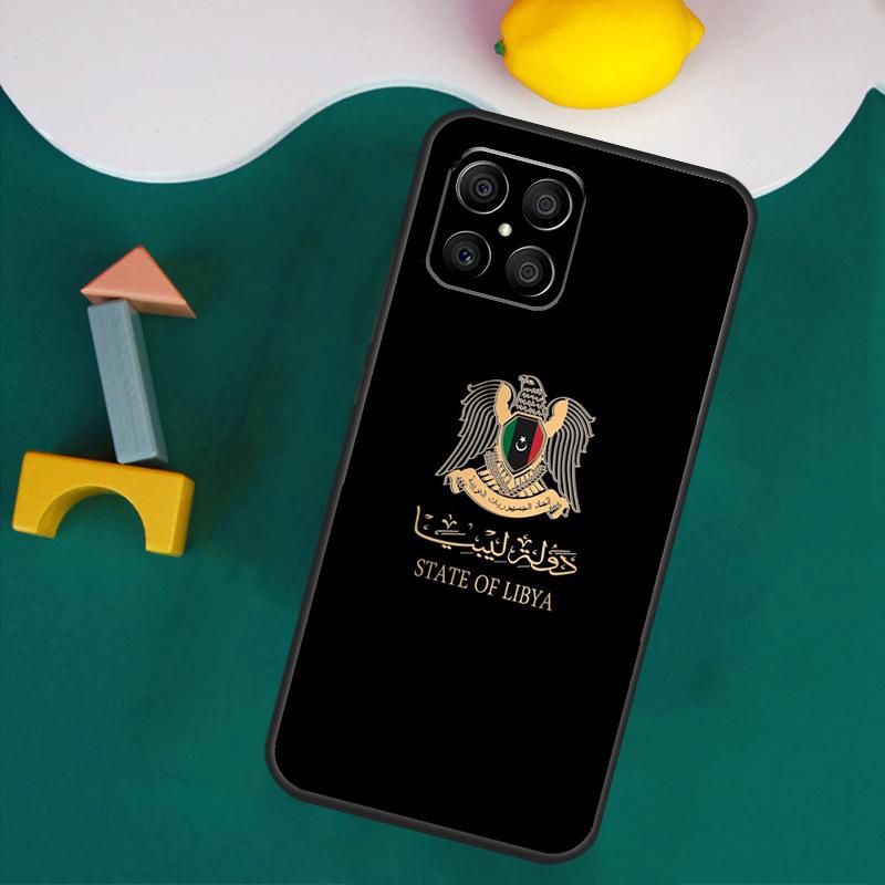 Libya Flag Case For Honor 200 Lite 50 70 90 X9a X8a X8 X9 X8b X9c X9b Honor Magic 5 6 Pro 7 Lite Cover