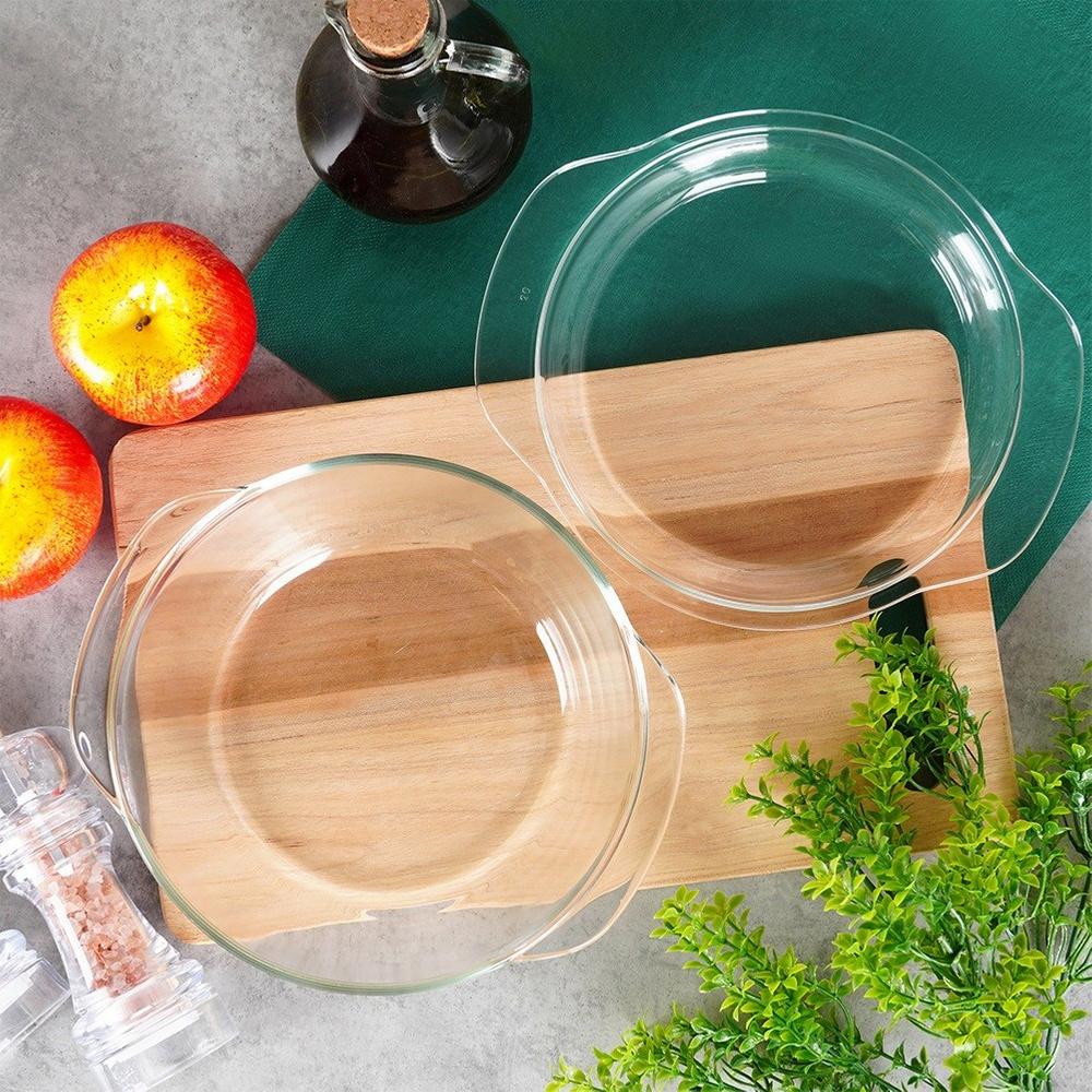 Glass Ovenproof Baking Dish for Baking, Roasting Pan, 1.83L