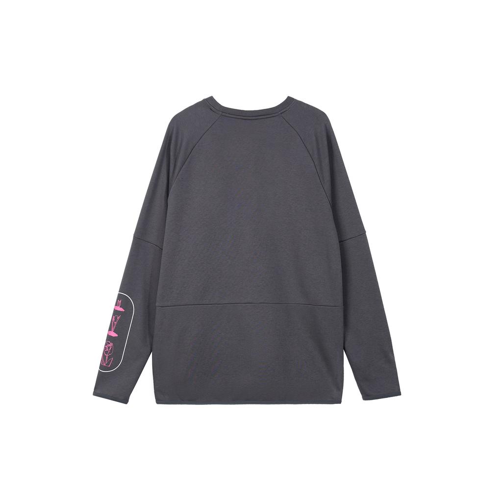 Nike Dri-Fit Knit Long Sleeve Crew Neck T-Shirt Men Tops Iron-Grey FN3290-068