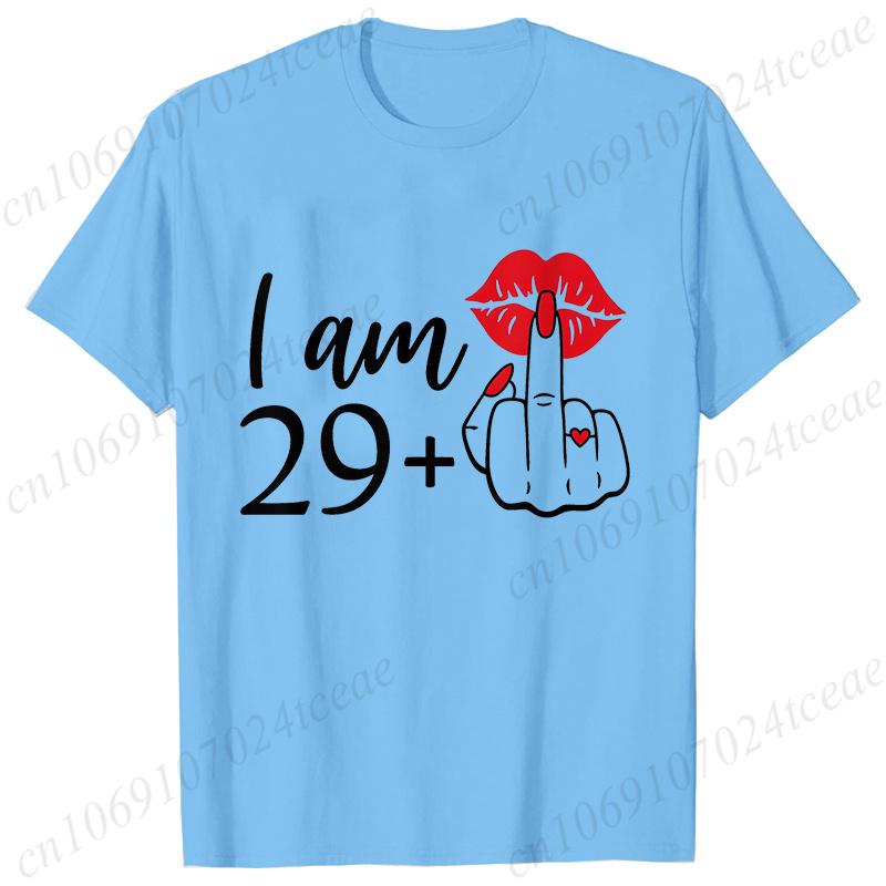Unisexs New Fashion Streetwear I Am 39 Middle Finger Tshirts 39th Birthday Unisex Clothing Fashion Birthday Y2k Clothes Top