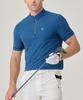 BILTMORE Men'S Golf Cation Jacquard Short Sleeve T-Shirt