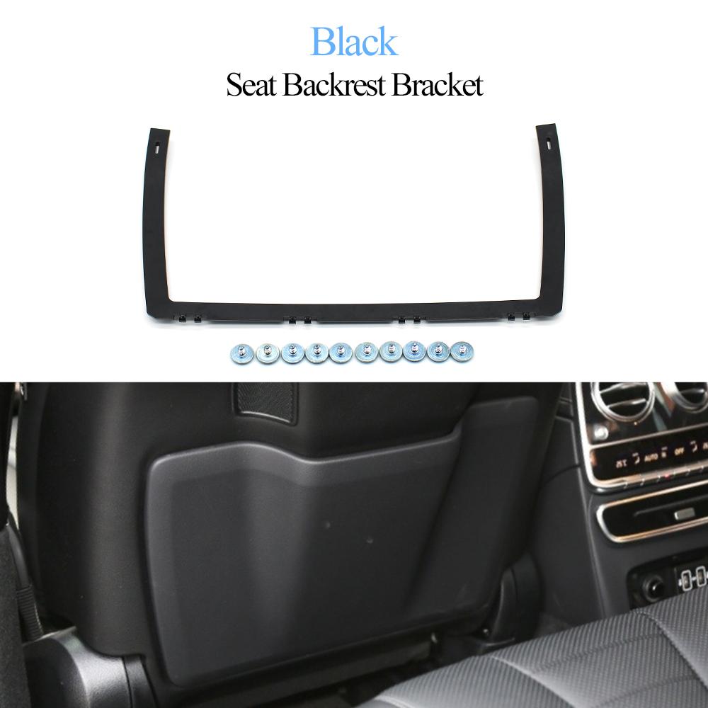 W222 Car Left Right Seat Storage Pocket Backrest Fixed Support Frame Trim For Benz S Class S300 S350 S450 S500 2014-2020