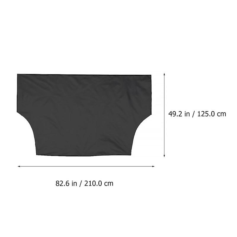 Car Front Windshield Snow Cover Magnet Design Easy Install Foldable Lightweight Auto Windshield Ice Cover Truck Van Protection