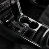 Car Center Console Gear Shift Panel Water Cup Holder Frame Cover Case Trim For Kia Sportage 4 QL 2016 2017 2018 2019 2020 2021