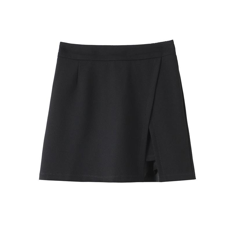 Women's Spring Casual Two-Piece Set: Short Sleeve Hoodie & Pants Skirt