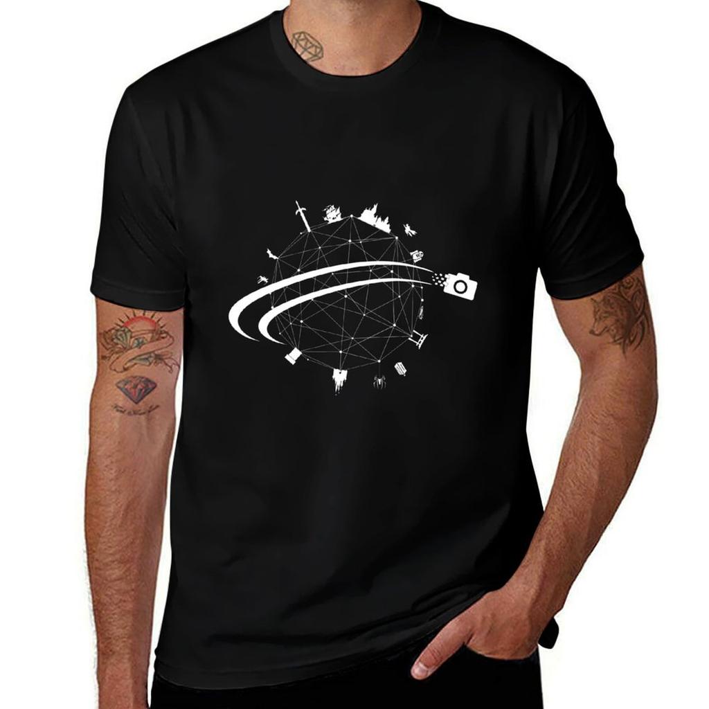 Logo Dristudio Photography Tshirt Trendy Print Short Sleeve Tshirt