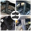 Leichter, wasserabweisender, stilvoller Vintage-Motorrad-Hinterradschutz, entwickelt für NS150GX, für lange Fahrten, einfache Montage