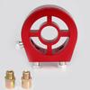Universal Aluminum Oil Filter Sandwich Plate Adapter for Oil Pressure Temperature Gauge Kit Cooler Sensor Fit Car Auto Accessory