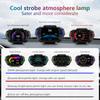 OBD + GPS P24 HUD Car OBD Head Up Display on Board Computer Digital Speedometer Water Temp Fuel Consumption Slope Meter