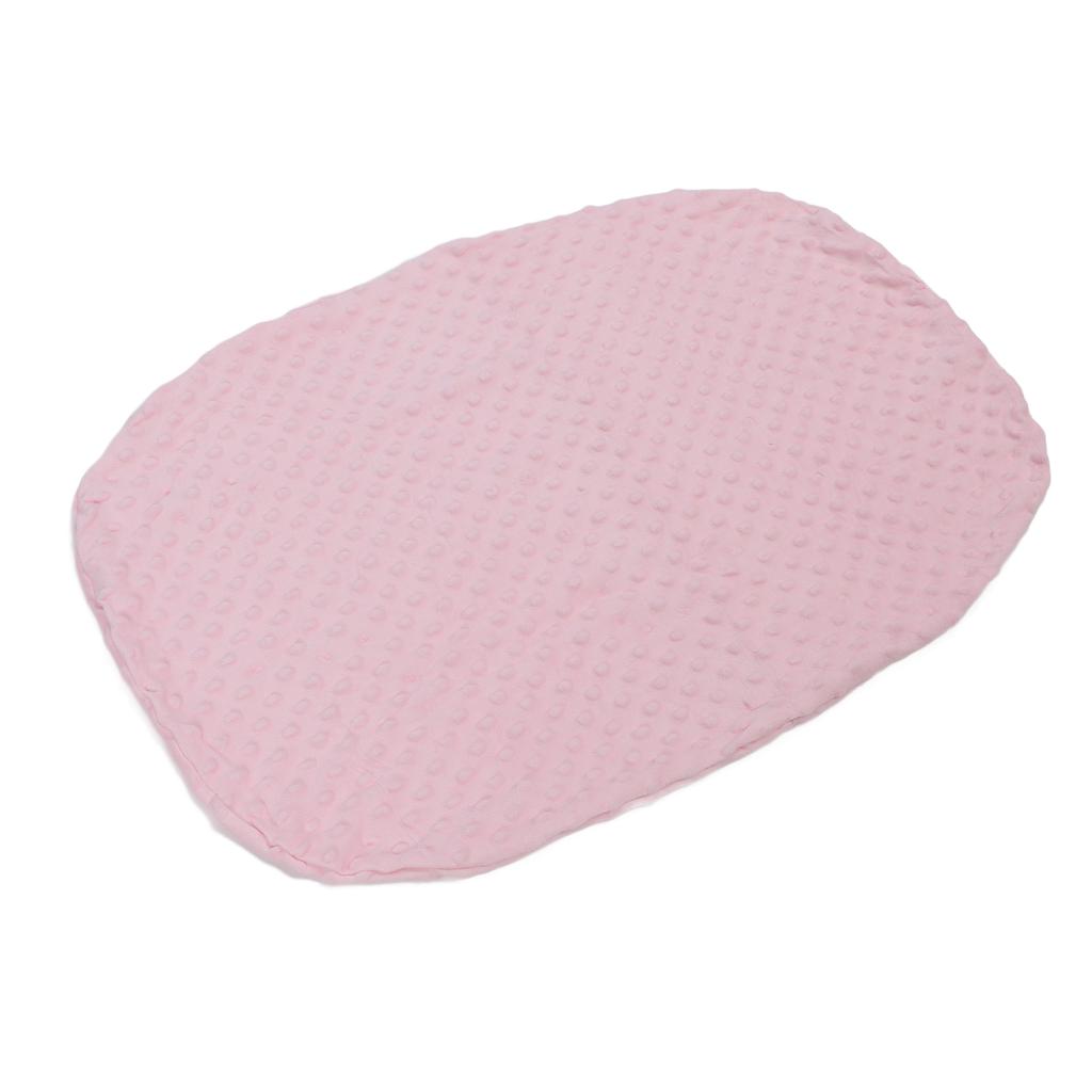Baby Bassinet Sheet Bassinet Mattress Pad Cover Soft Velvet Cradle Sheet for Boys and Girls Pink