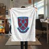 West Ham United F.C. Flanelldecke, Hohe Qualität, Bequem für alle Jahreszeiten, Heimdekoration, Wärme und Komfort